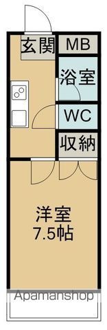 ケイオーハイツの間取り写真