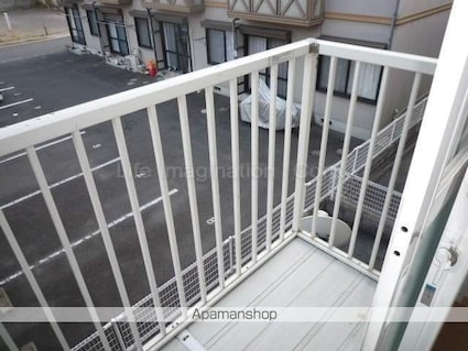 メゾンクレセラⅡ[2DK/47.23m2]のバルコニー