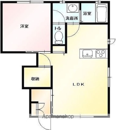 エクセレンテＡ[1LDK/50.11m2]の間取図