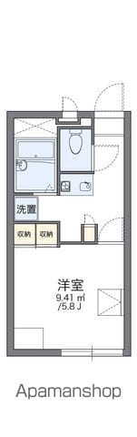 レオパレスホーステイルの間取り写真