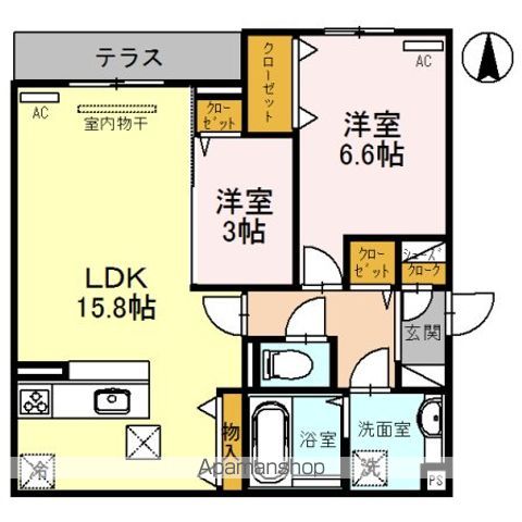 ヴィエン南田辺ＩＩの間取り