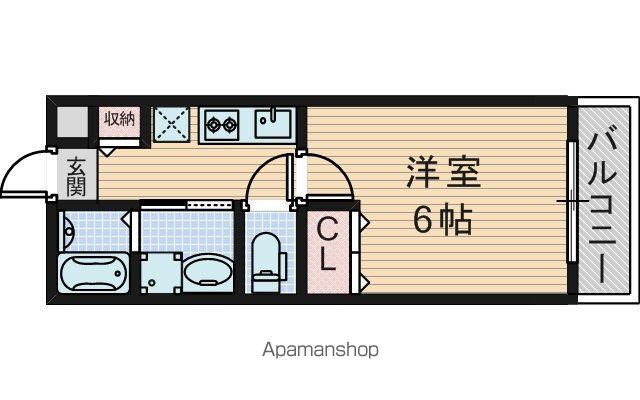 リアコート下新庄の間取り写真