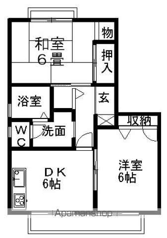 FTハイム D棟の間取り写真