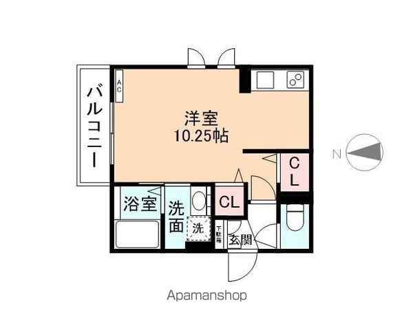 アムール舟橋北町の間取り写真
