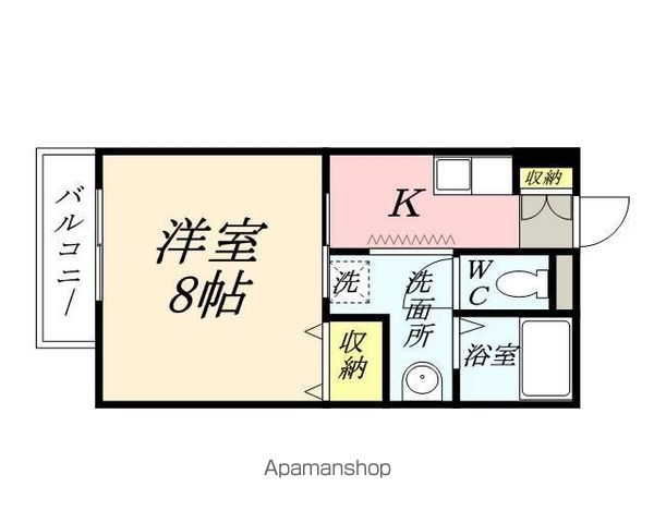 はなはうす門田 二番館の間取り写真