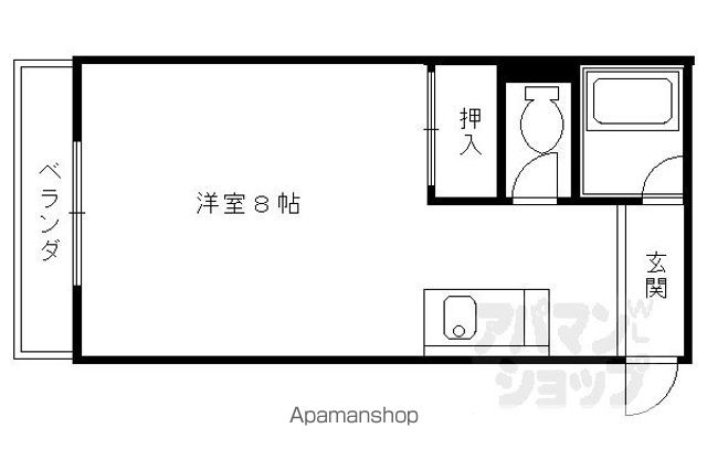 マンションV2の間取り写真