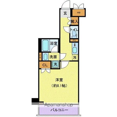 【千葉市花見川区幕張本郷のマンションの間取り】