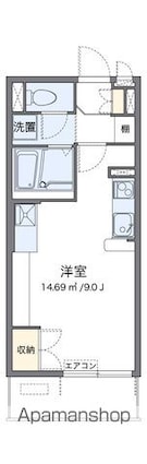 ミランダマリンカ[1R/23.18m2]の間取図