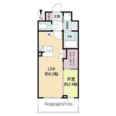 セレニテ谷町四丁目アリエの間取り写真