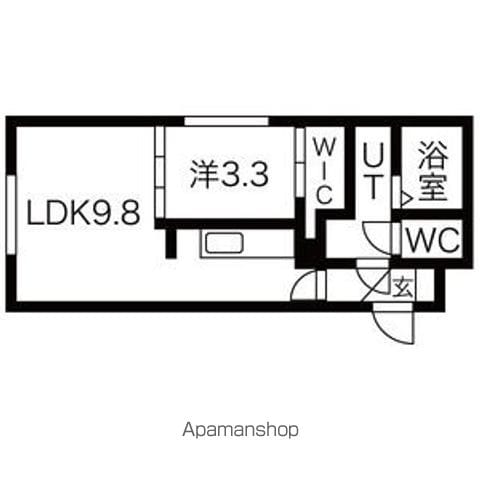 CENTRAL PARK南12条の間取り写真