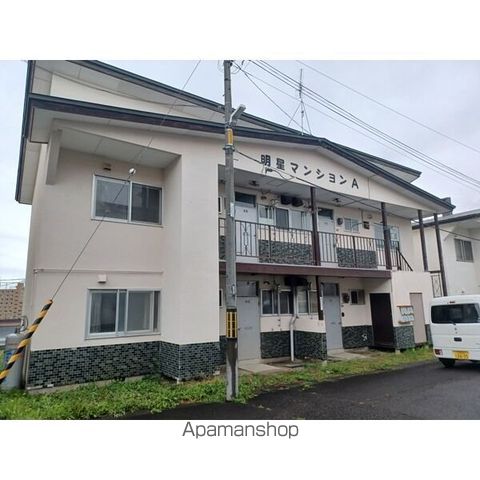 明星マンションAの外観写真