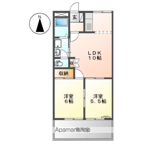 ロイヤルタムラバラ館の間取り写真