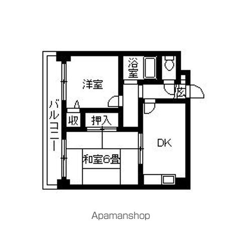 グランデュール六義園の間取り