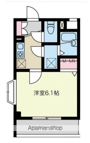 マモール横浜栄町通の間取り写真