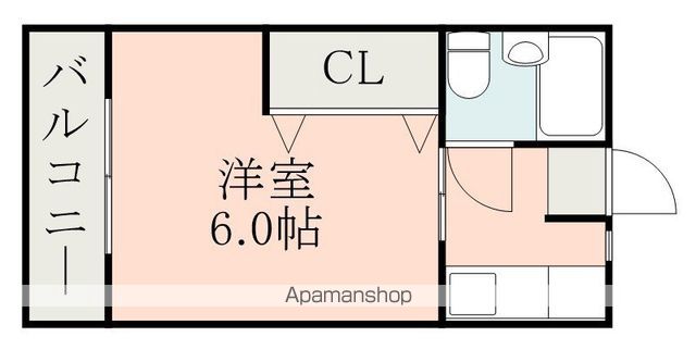 花立ハイツの間取り写真