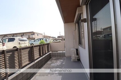 ベルク[2LDK/52.87m2]のバルコニー