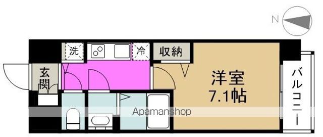 プレサンス野田阪神駅前ザ・ファーストの間取り写真