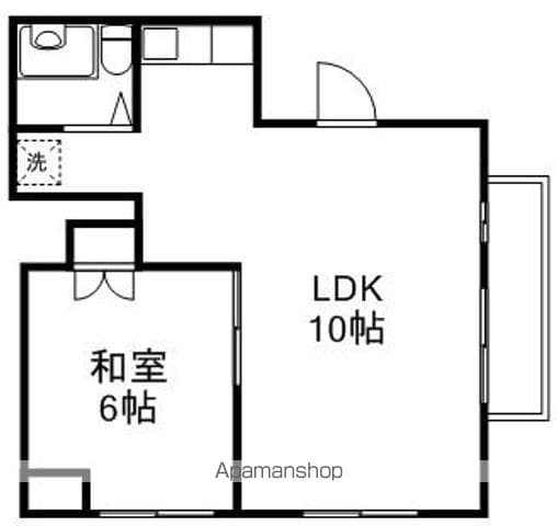 石田コーポの間取り写真