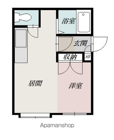 ビッグマンション7B棟の間取り写真