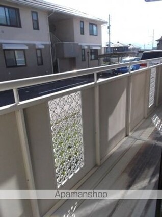 グレイスタウン　Ⅱ　Ａ[3DK/70.43m2]のバルコニー