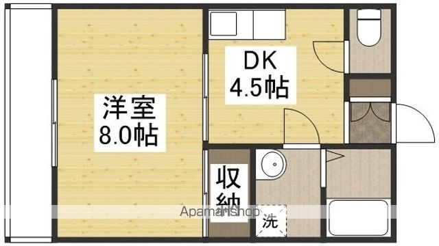 オリンピアエースB棟の間取り写真