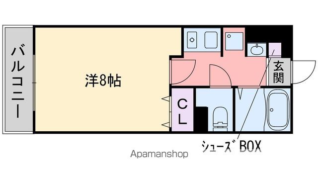 レキシントンスクエア大濠の間取り写真