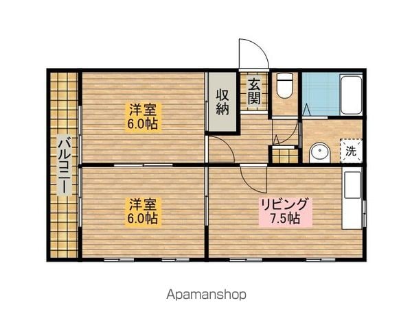 レナード静和の間取り写真