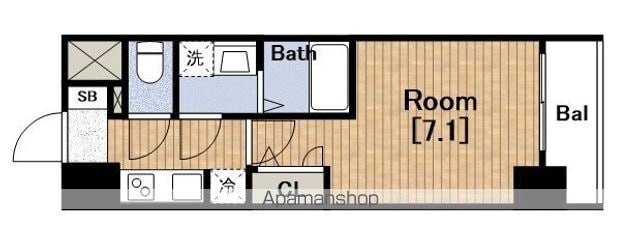 S−RESIDENCE堺筋本町DEUXの間取り写真