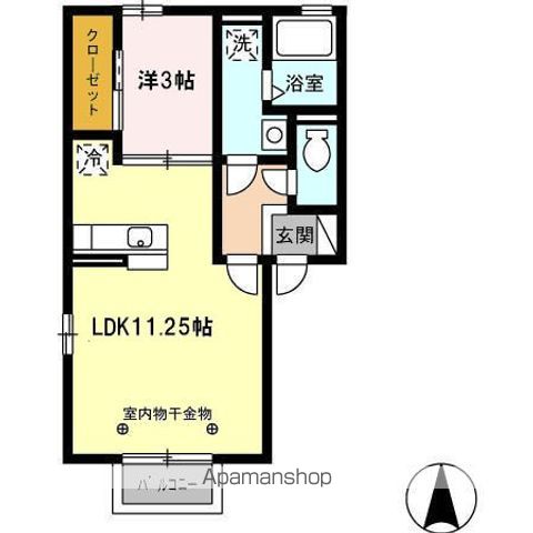 クレストの間取り写真