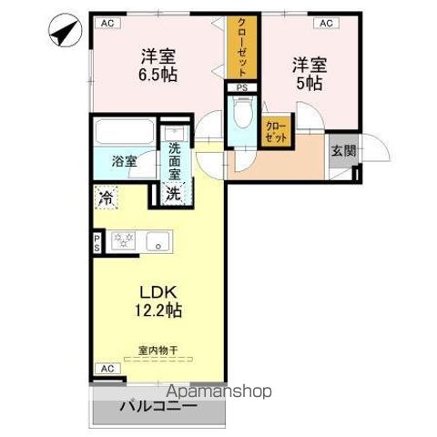 K・DーROOMの間取り写真