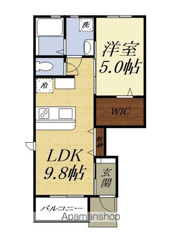 LOTUS浅羽の間取り写真