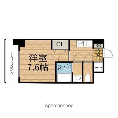サムティ本町橋IIMEDIUSの間取り写真