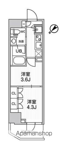 ・ARKMARK巣鴨sta.の間取り写真