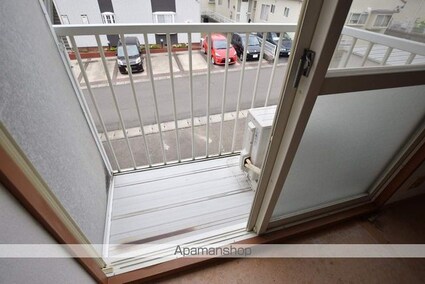 ＳＴハイツ栗生[2DK/41m2]のバルコニー