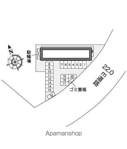 レオパレス横浜 106 ｜ 高知県高知市横浜210-14（賃貸アパート1K・1階・23.18㎡） その21