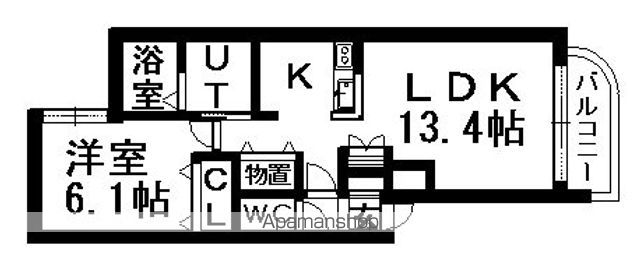 アリア平岸の間取り写真