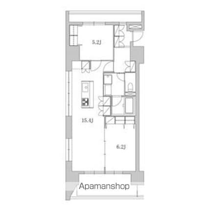 センチュリースクエア千種[2LDK/65.14m2]の間取図