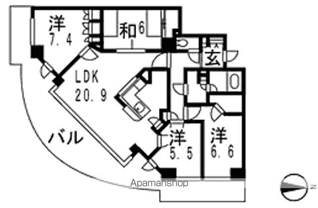 ステイツ千里古江台の間取り写真