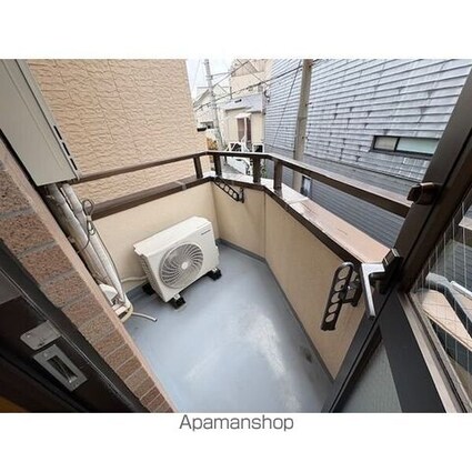 コーポ髙木[1R/23.38m2]のバルコニー