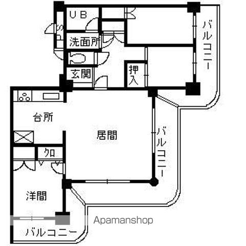 ストークマンション鹿児島の間取り写真