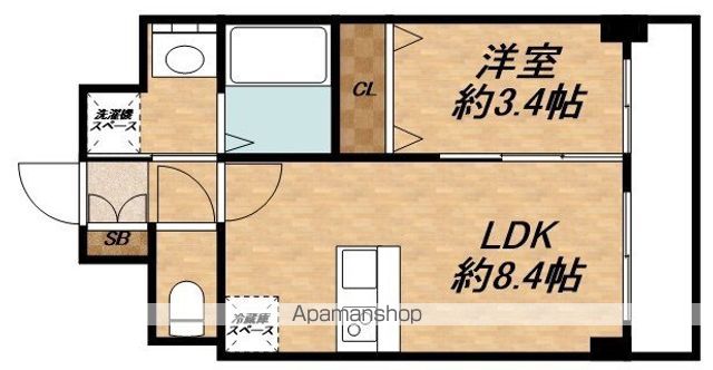 プレサンス新大阪ジェイズの間取り写真