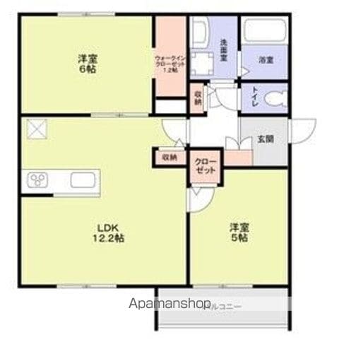 新宿区大京町計画の間取り写真