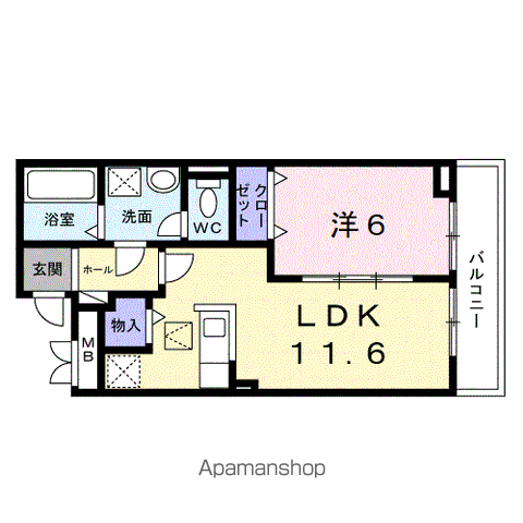 ヒカルサ和歌山本町の間取り写真