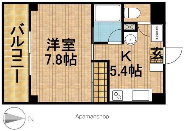 アベニュー山下の間取り写真