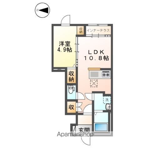仮)八王子市大谷町アパート工事の間取り写真
