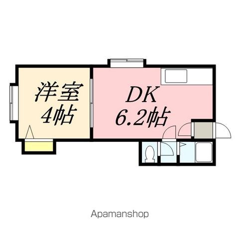 パセリーナ円山Bの間取り写真