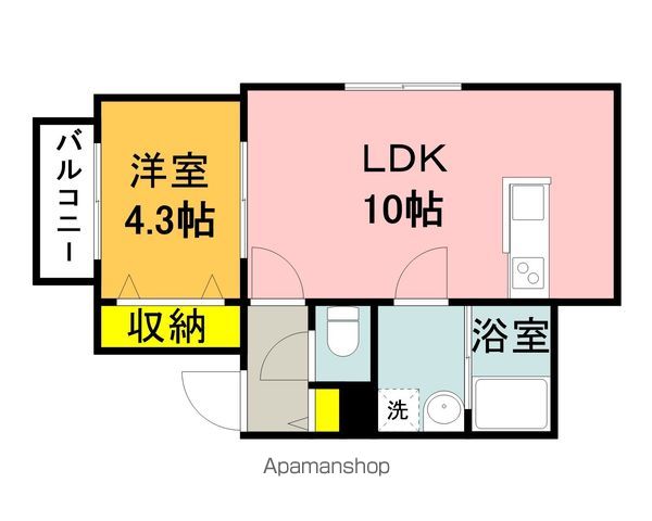 リテラ飯塚駅前の間取り写真