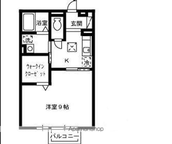 カルチェBOAの間取り写真
