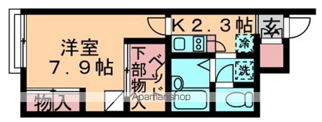 レオパレスおゆみ06の間取り写真