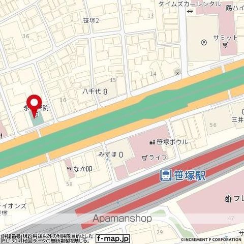 ガーラ笹塚駅前の周辺写真